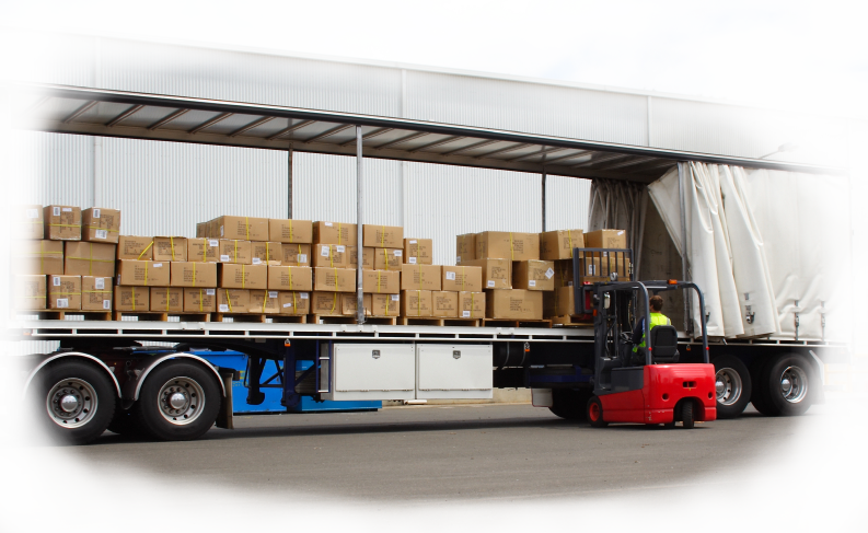 Pallet-Distribution-Truck-Loading